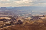 View over Stillwater Canyon and the Green River - Canyonlands National Park, Utah