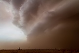 Supercell and Dust Storm - Morton, Texas