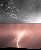Details of lightning J-processes - Marfa, Texas