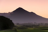 Mount Taranaki at sunrise - Rahotu, New Zealand