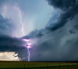 Lightning bolt - New Braunfels, Texas