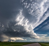 Supercell storm - Piedmont, South Dakota