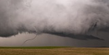 Needle-shaped tornado - near Howes, South Dakota
