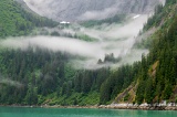 Mist-filled valley - Tracy Arm, Alaska