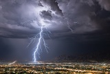 Monsoon lightning - Tucson, Arizona