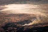 Smoke from Violet Town bushfire - Victoria, Australia