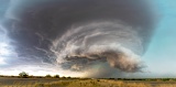Striated mesocyclone - Hobbs, New Mexico