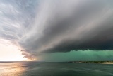 Hail core over Swanson Reservoir - Trenton, Nebraska
