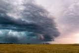 Hail storm - Carmen, Oklahoma