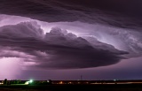 Storm over farm - Paxton, Nebraska
