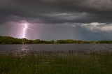Lightning over Nine Mile Pond - Everglades National Park, Florida
