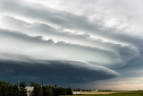 Stacked plate cloud formation - Stratton, Colorado