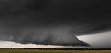 Ominous wall cloud - Chickasha, Oklahoma