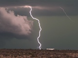 Lightning bolt - Sheffield, Texas