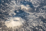 Mount Edgecumbe covered with snow - Sitka, Alaska