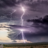 Desert Lightning - Alpine, Texas