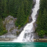 Waterfall - Tracy Arm Fjord, Alaska