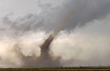 Landspout tornado - Hawk Springs, Wyoming